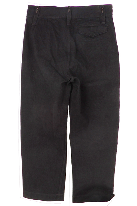 BRITISH ARMY PANT - BLACK DENIM / ブリティッシュアーミー