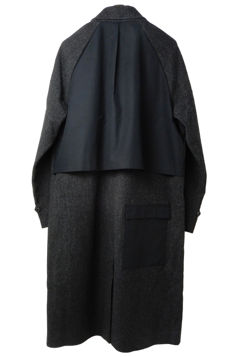 BALMACAAN WOOL CASHMERE COAT/バルマカンウールカシミアコート