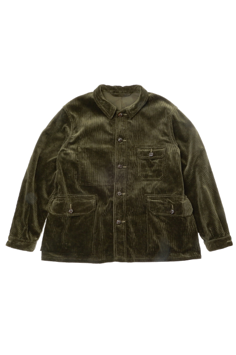 Ｂを選んだ方におすすめです！FRENCH WORK JACKET - 8WALE CORDUROY / フレンチワークジャケット - 8ウェールコーデュロイ