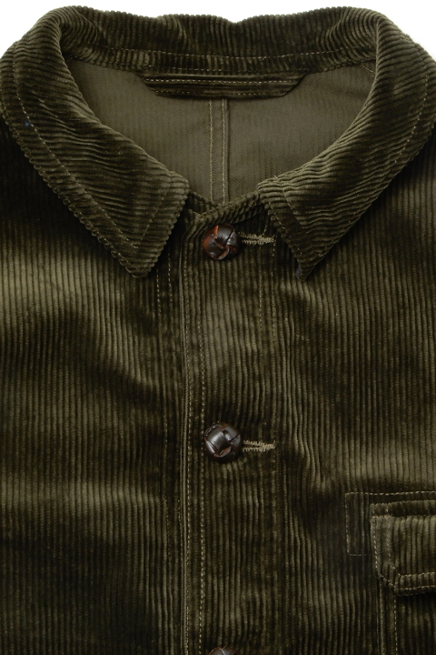 FRENCH WORK JACKET - 8WALE CORDUROY / フレンチワークジャケット - 8