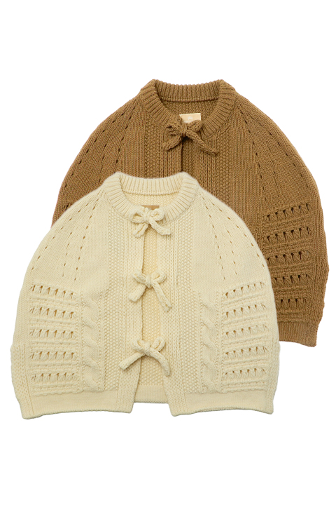 [WOMAN] MIX CABLE CAPE / ミックスケーブル ケープ