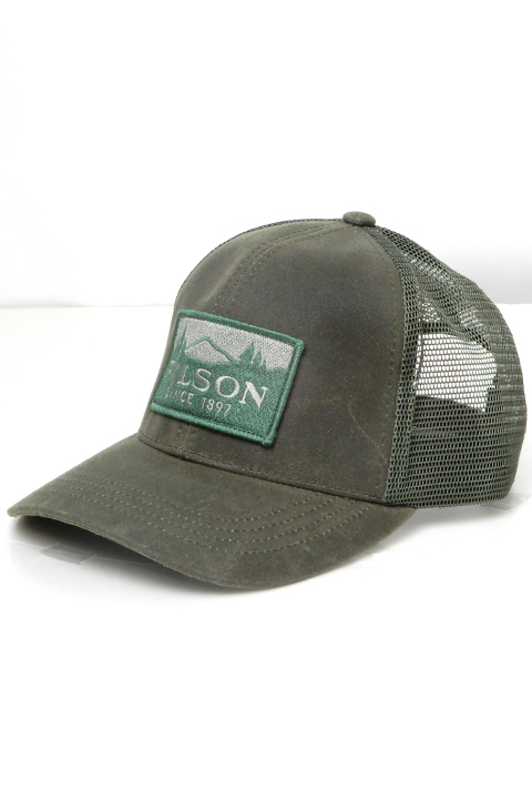 【新品未使用タグ付】フィルソン ロガーメッシュキャップ オッターグリーン 新品 未使用 フィルソン FILSON オイルドロガーキャップ