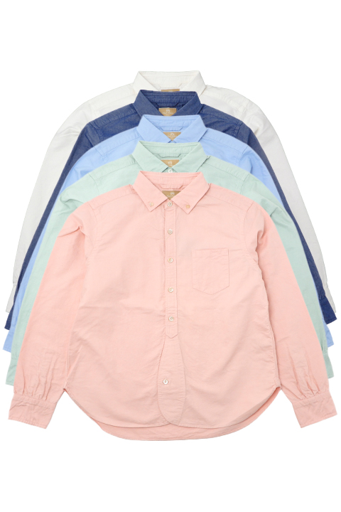 [WOMAN] BRITISH OFFICER'S SHIRT TYPE 2 OXFORD / ウーマンブリティッシュオフィサーズシャツタイプ2オックスフォード