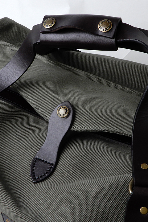 MEDIUM RUGGED TWILL DUFFLE BAG / ミディアム ラギッドツイル