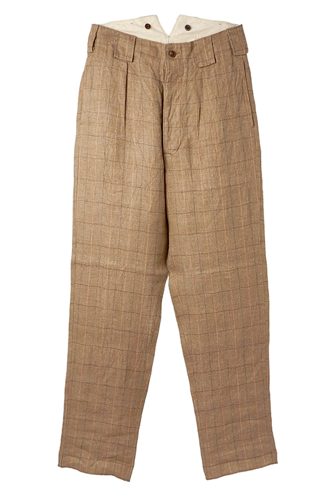 RANCH WORKER PANT HEMP LINEN / ランチワーカーパンツヘンプリネン