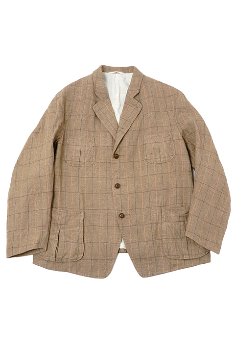 RANCH WORKER JACKET HEMP LINEN / ランチワーカージャケットヘンプリネン