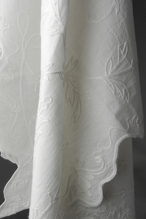 [WOMAN] LACE STOLE KHADI / ウーマンレースストールカディ