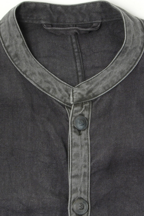 FRENCH WORK JACKET LINEN PIN OX/フレンチワークジャケットリネンピン