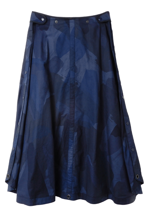 [WOMAN] TENT SKIRT - CAMO / テントスカート - カモ