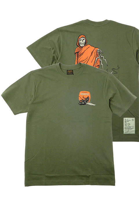 ＜FILSON x HOUSEFLY＞ FRONTIER GRAPHIC T-SHIRT / フィルソン x ハウスフライ コラボレーション フロンティアグラフィックTシャツ
