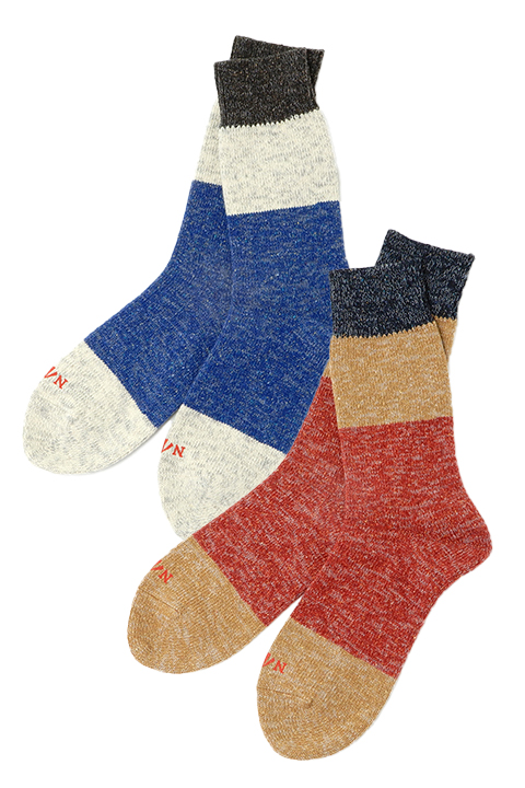 THREE TONE SOCKS / スリートーンソックス