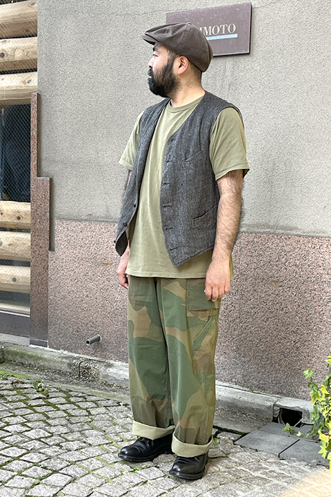M-43 MODIFY PANT - CAMO / M-43 モディファイパンツ - カモ