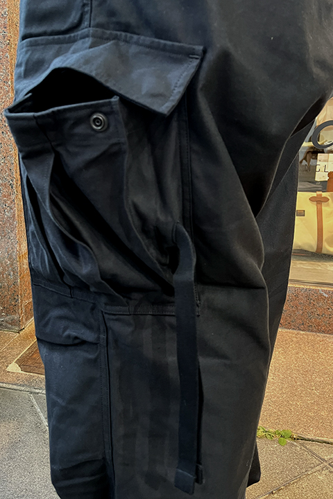UNISEX] ARMY CARGO PANT-BLACK / ユニセックスアーミーカーゴ