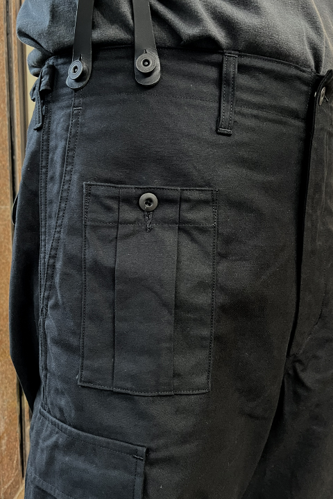 UNISEX] ARMY CARGO PANT-BLACK / ユニセックスアーミーカーゴ