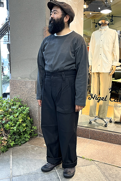 Ｂを選んだ方におすすめです！BRITISH ARMY PANT-BLACK /ブリティッシュアーミーパンツ - ブラック