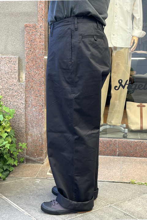 NEW BASIC CHINO. BLACK/ ニューベーシックチノ ブラック