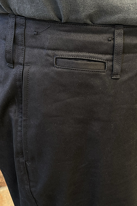 NEW BASIC CHINO. BLACK/ ニューベーシックチノ ブラック
