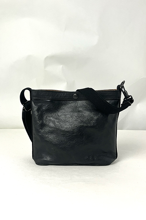 MAGAZINE BAG- BROWN CORE LEATHER / マガジンバッグ-ブラウンコアレザー