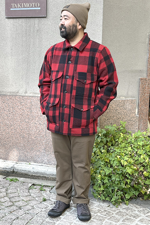 Ａを選んだ方におすすめです！[FILSON] MACKINAW WOOL CRUISER JACKET / マッキノー ウール クルーザー ジャケット