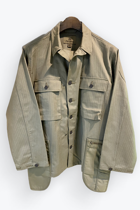 ファティーグジャケットモディファイ