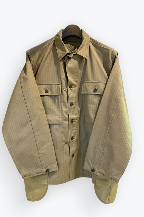 ファティーグジャケットモディファイ