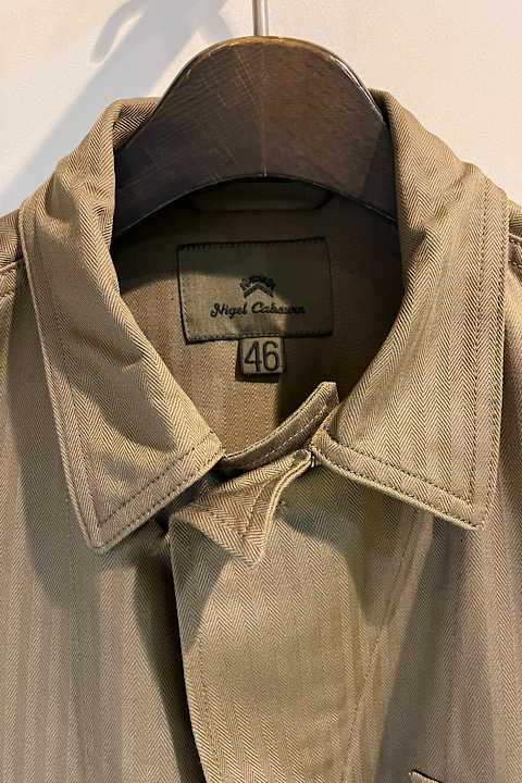 ファティーグジャケットモディファイ