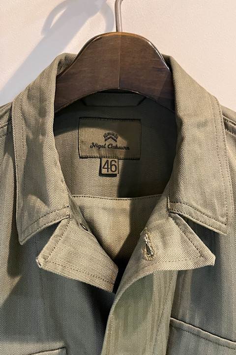 ファティーグジャケットモディファイ