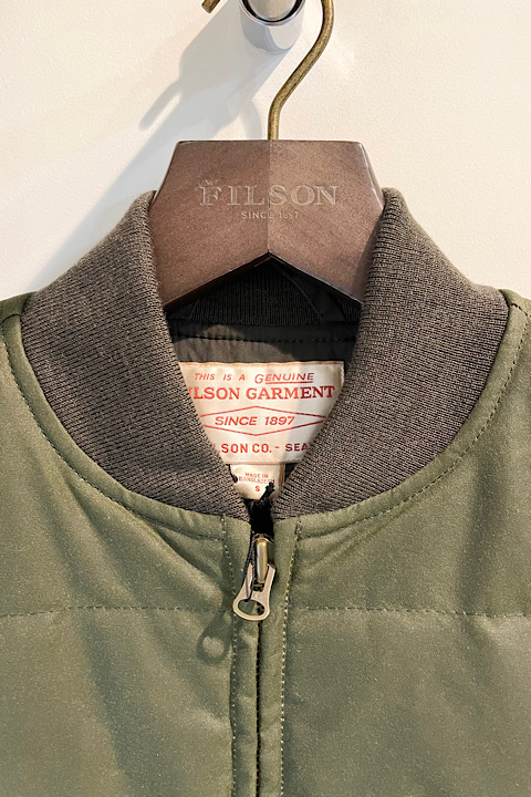 Filson フィルソン　ボンバージャケット　サイズM 中古・古着通販】C.C. Filson (フィルソン) CCF ボンバー