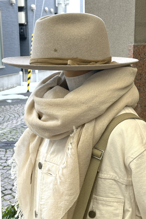 NIGEL CABOURN x SUPERDUPER - FELT HAT / ナイジェルケーボン x 