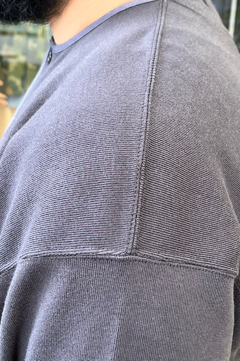 40'sヘンリーネックシャツ