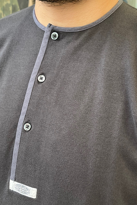 40'sヘンリーネックシャツ
