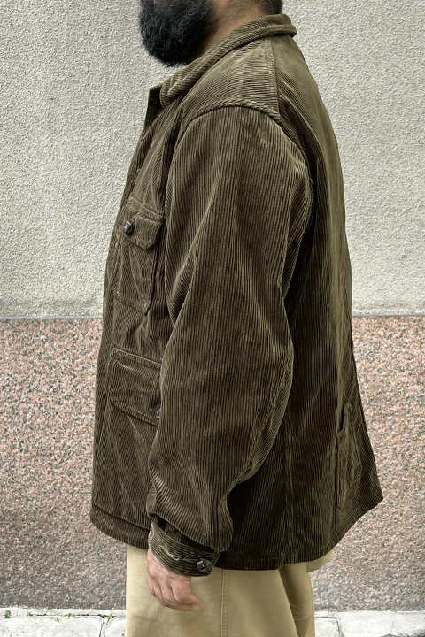 FRENCH WORK JACKET - 8WALE CORDUROY / フレンチワークジャケット - 8