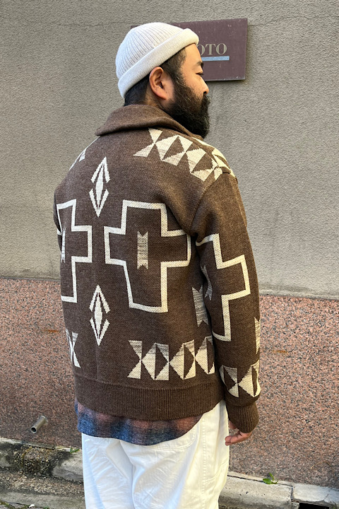 トライバルカーディガン