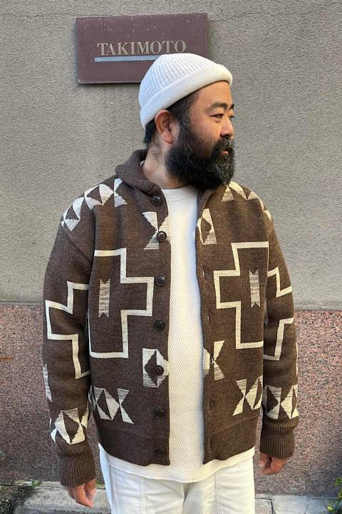 トライバルカーディガン