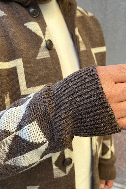 トライバルカーディガン