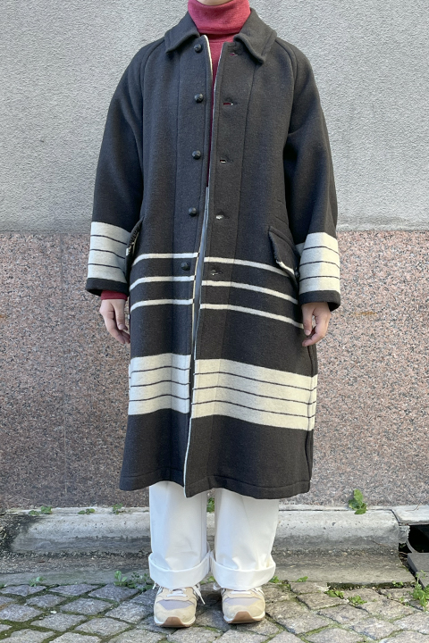 WOMAN] MOUNTAINEER BLANKET COAT/マウンテニアブランケットコート