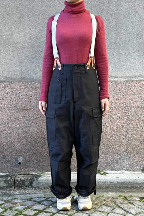 UNISEX] ARMY CARGO PANT-BLACK / ユニセックスアーミーカーゴパンツ