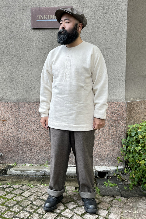 B.Cを選んだ方におすすめです!COAL MINER HENLEY NECK SHIRT - コールマイナーヘンリーネックシャツ