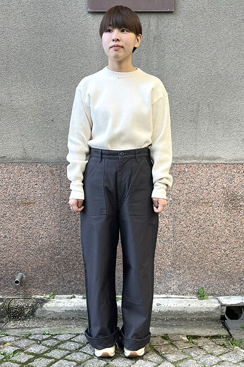 [WOMAN] WIDE BAKER PANT / ワイドベイカーパンツ