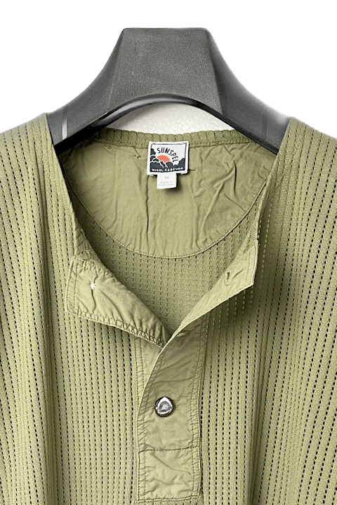 NIGEL CABOURN × SUNSPEL SUPIMA LINERMESH GRANDAD/ナイジェル 