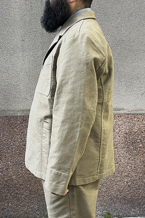 LYBRO JK03-M WORK SUIT JACKET MOLESKIN / ライブロ JK03-M ワーク