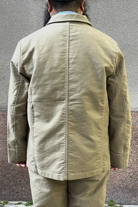 LYBRO JK03-M WORK SUIT JACKET MOLESKIN / ライブロ JK03-M ワーク