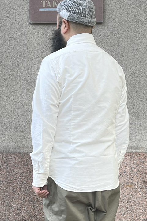 NIGEL CABOURN - BRITISH OFFICERS SHIRT OX / ナイジェルケーボン