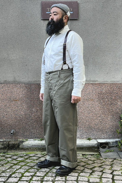 BRITISH OFFICERS SHIRT OX ブリティッシュオフィサーズシャツ