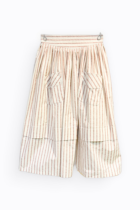 ワークスカートストライプ