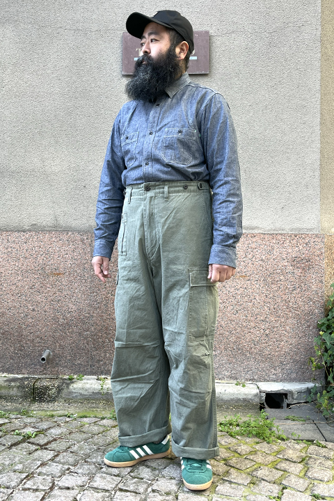 ARMY CARGO PANT RIPSTOP PIGMENT / アーミーカーゴパンツリップス