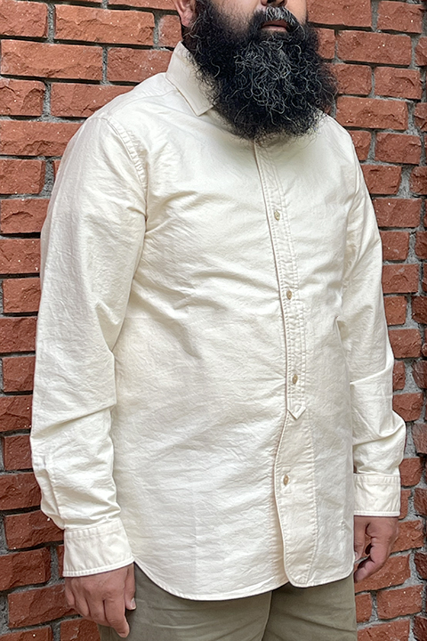 NIGEL CABOURN - BRITISH OFFICERS SHIRT OX / ナイジェルケーボン