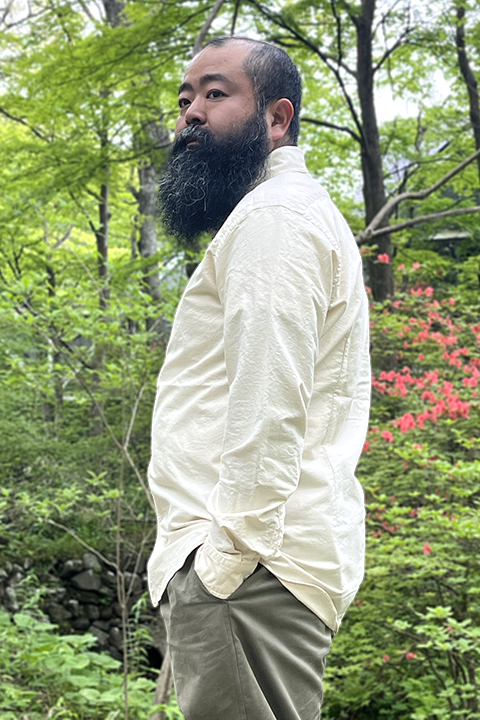 [MAN'S] BRITISH OFFICERS SHIRT OX ブリティッシュオフィサーズシャツ