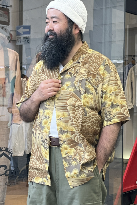 [MAN'S] ALOHA SHIRT EAGLE / アロハシャツイーグル