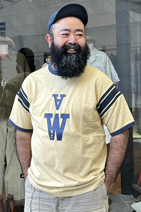 FOOTBALL T-SHIRT / フットボールTシャツ